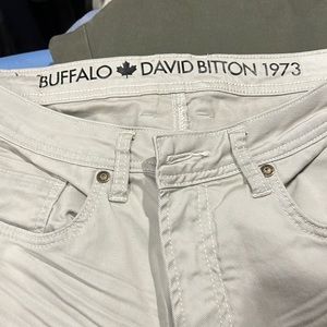 Buffalo khaki colored jeans